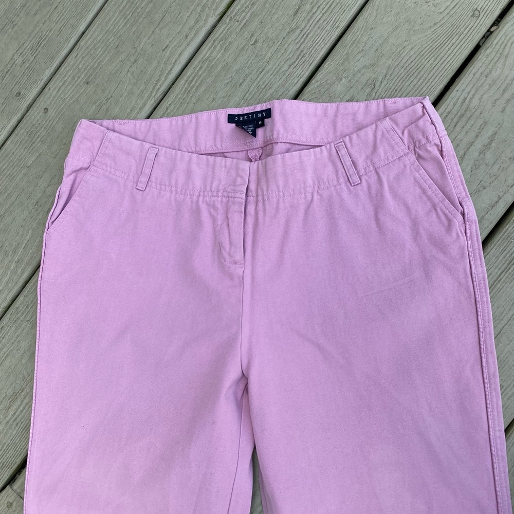 Destiny - Woman’s lavender color high rise pants, Size: 14 - Picture 3 of 6